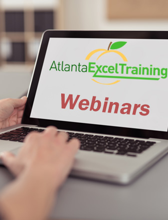 Are you someone who could benefit from an Excel Training webinar?